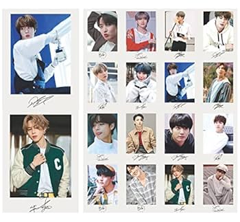 BTS 写真カード ピースサイン Crackpunk Bts Signature Photocards Merch 48 Autographed